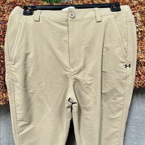 Under Armour Boys Golf Chinos YL Large Khaki